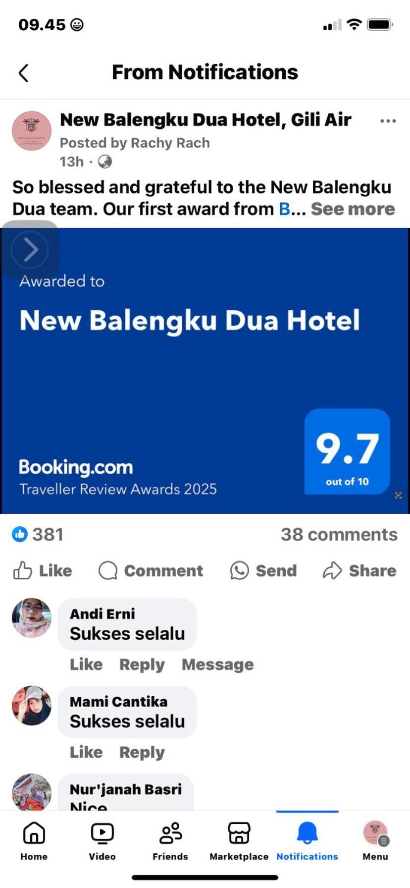 New Balengku Dua Hotel - Adults Only Gili Air Extérieur photo